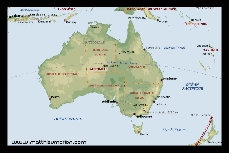 ffc-carte-australie